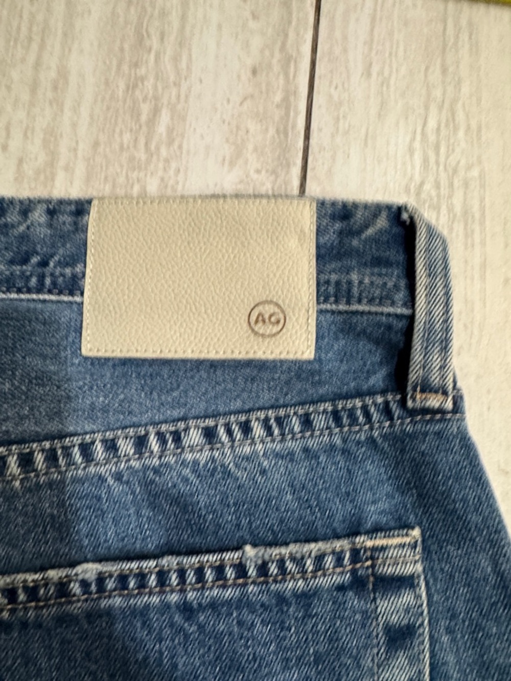 Ag Adriano Goldschmied Men's Straight Leg Denim Jeans - Blue Wash - Picture 4 of 9